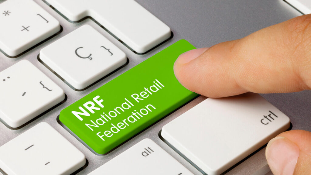 teclas de teclado em que uma está escrito 'NRF'